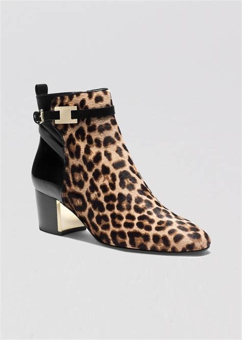 michael kors marabelle zip bootie leopard|Zipper Michael Kors Boots + FREE SHIPPING .